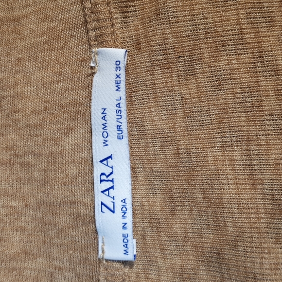 NWOT Zara Wool Sweater Polo - Picture 5 of 6